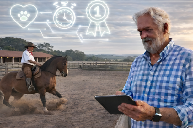 Aldo Vendramin relaciona bem-estar animal e desempenho dos cavalos Crioulos em competições.